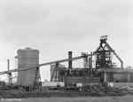 blast furnace with gas holders