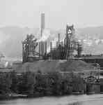 steelworks at the Ohio river
