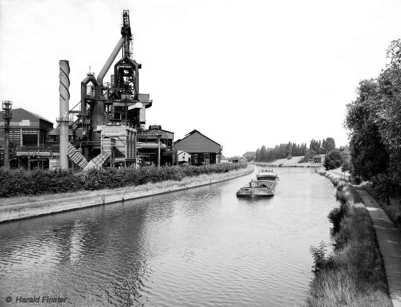 blast furnace at the canal